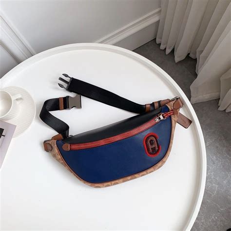 fake coach fanny pack